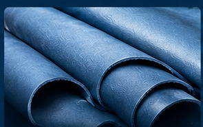 Wet blue lamb leather